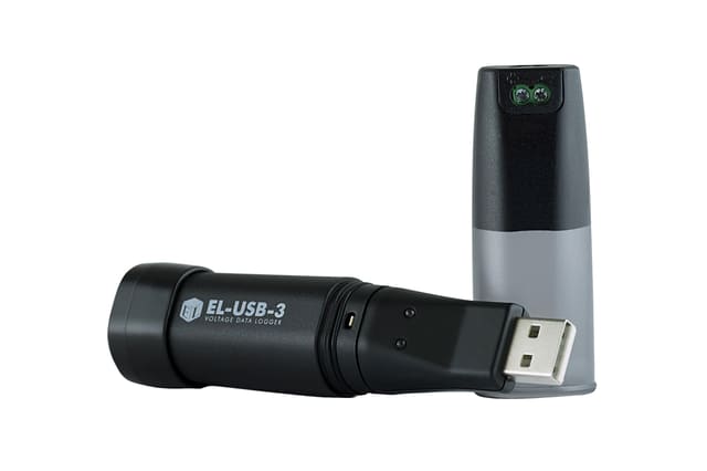 Registrador de dados de tensão EasyLog EL-USB-3 com USB (0 – 30Vdc)