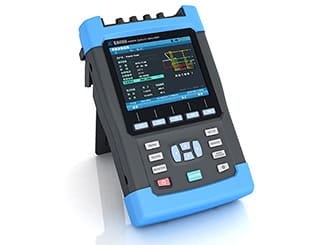 Analisador trifásico portátil de qualidade de potência e energia HS146000E