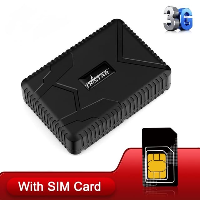 Rastreador-localizador GPS/GPRS HS14915 recargable de 10000mAh con aplicación gratuita e imán extrafuerte