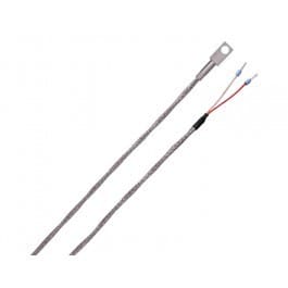 Sensor de temperatura de superfície OF3/E - bloco de aço inoxidável com malha de fibra de vidro/aço inoxidável