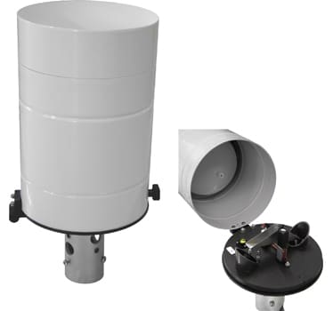 Pluviômetro PL400 com superfície de coleta de 400cm2